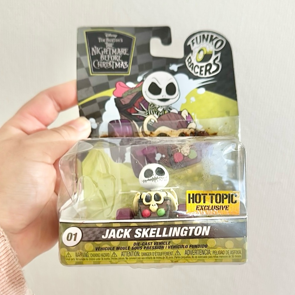 Funko Pop Jack Skellington Hot Topic Exclusive funko racers